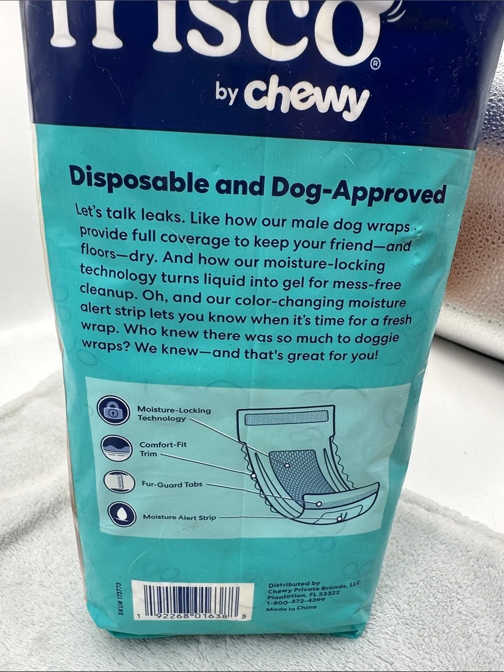 Frisco by Chewy Disposable Male Wraps - 50 Count (Medium) NEW PRICE FIRM